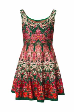 Floral motif dress, zdjęcie 1 Floral motif dress od Alexander McQueen